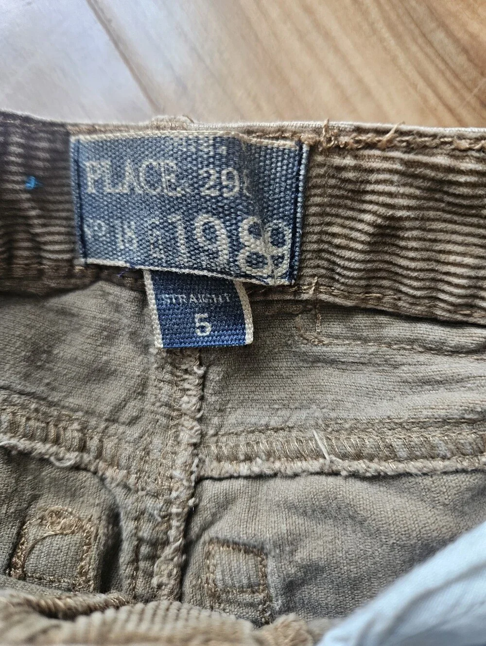 The Children's Place Boys Brown Corduroy Pants 5t